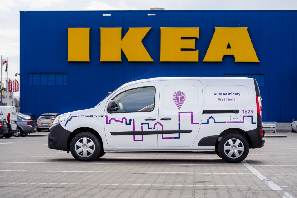 Startuje dostawczy carsharing IKEA. Ale auta nie zostawisz gdzie chcesz. Kto na to pójdzie?