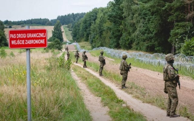 imigranci na granicy