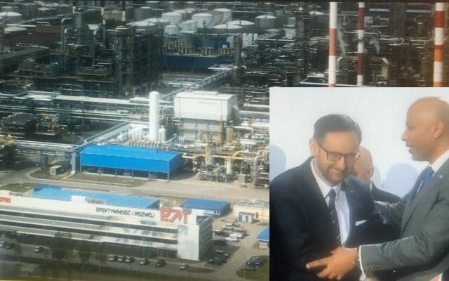 Orlenu umowa z Saudi Aramco - Rafineria Gdańska