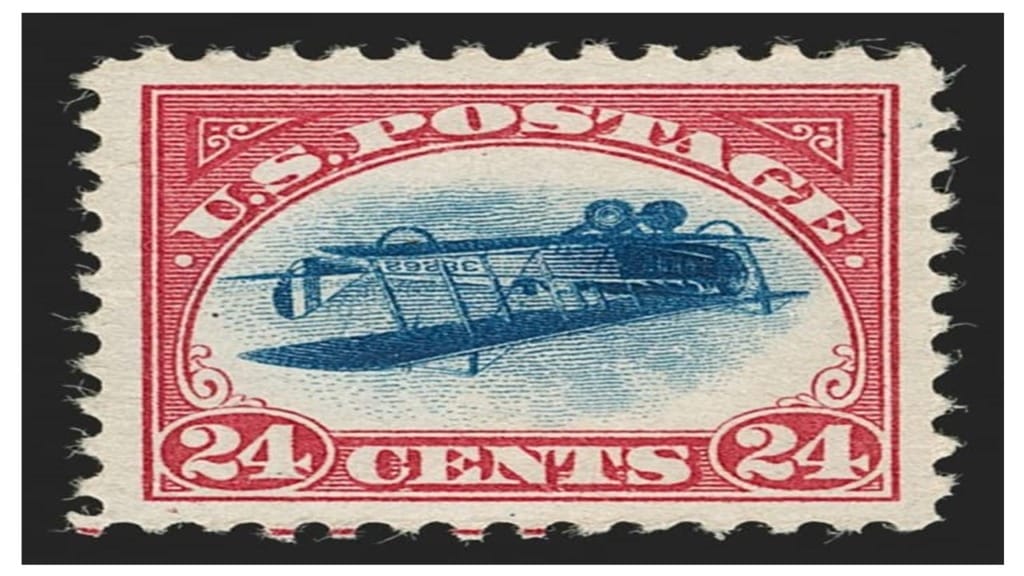 inwestowanie w znaczki pocztowe – inverted jenny
