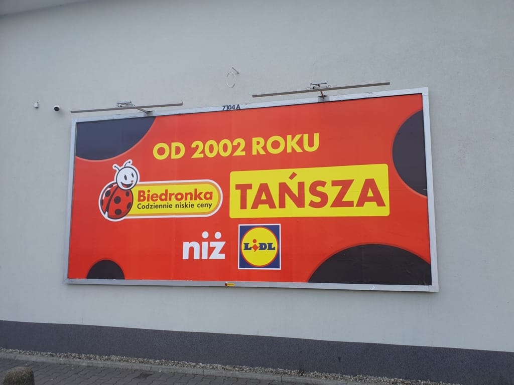 Billboard Biedronki