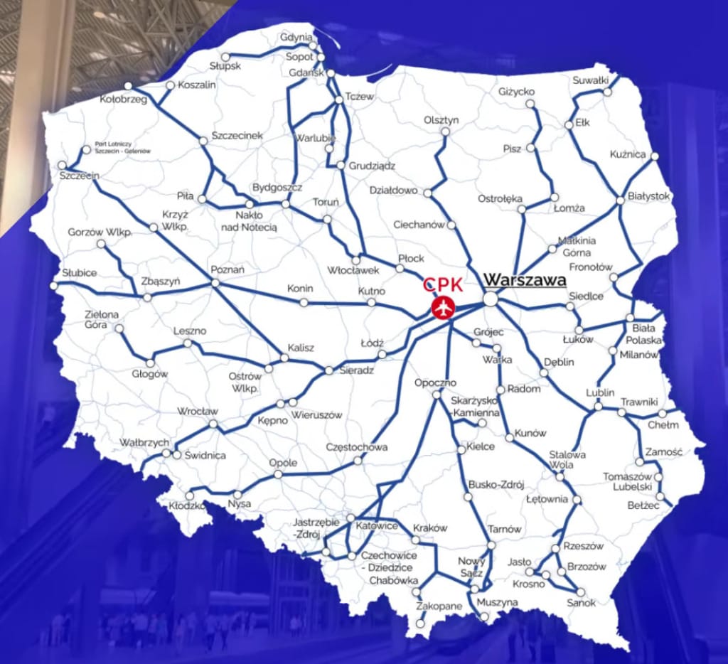 CPK Baranów na mapie