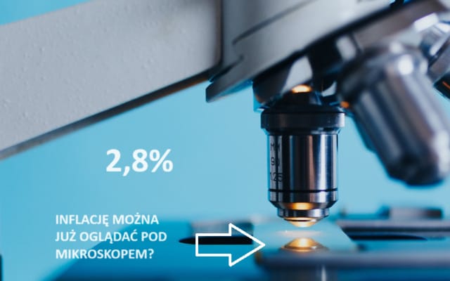 Inflacja w lutym 2024 r. spadła do 2,8%. Czy można ją oglądać pod mikroskopem?