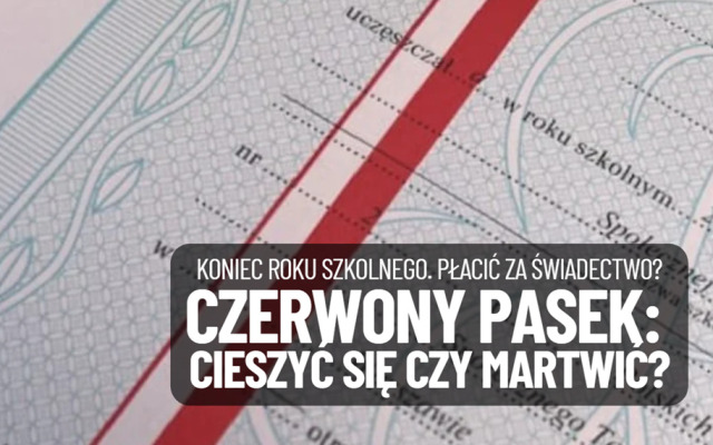 Albo je dziś masz, albo nie. Czy świadectwo z czerwonym paskiem pomaga w dochodzeniu do fortuny? Co myślą ci, którzy tam doszli? I czy mają rację?