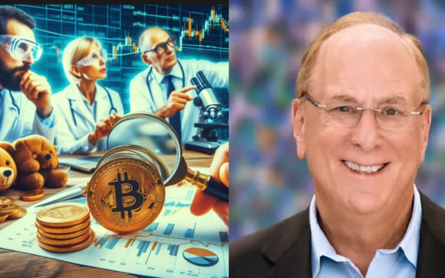 szef blackrock larry fink o bitcoinie