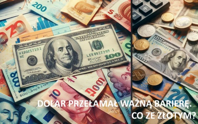 dolar rośnie jak na drożdżach