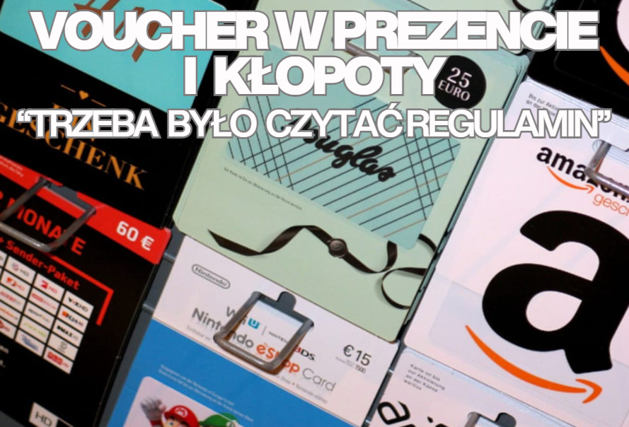 Dostałeś (lub dostałaś) voucher w prezencie? Taka karta podarunkowa powinna być jak gotówka. Ale czasem nie jest: „trzeba było czytać regulamin”
