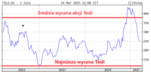 ile są warte akcje tesli