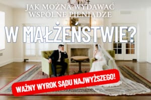 wspólne pieniądze w małżeństwie