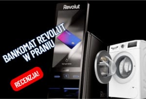 jeden z pierwszych bankomatów revolut