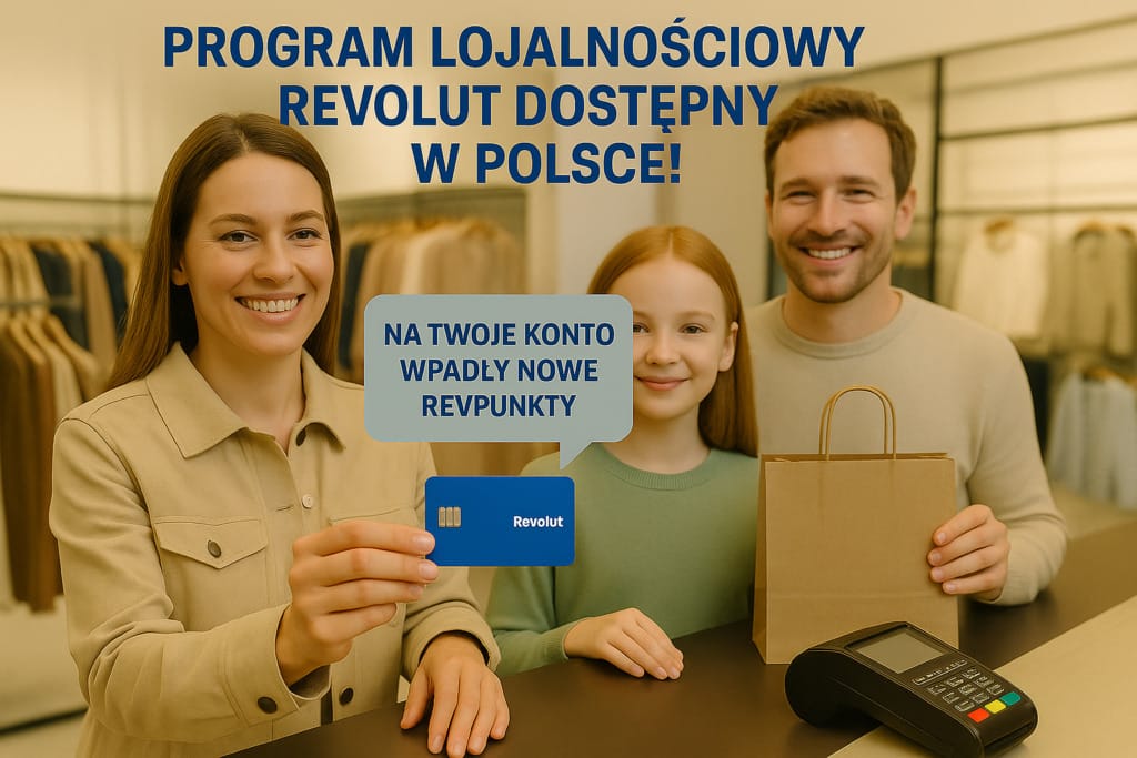 Revolut uruchamia w Polsce program lojalnościowy RevPunkty. Otrzymałem wczesny dostęp, przetestowałem i… Czy warto się starać w Revolucie?