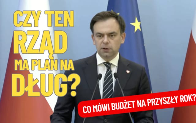 budżet na 2026 r. Minister Andrzej Domański przedstawia