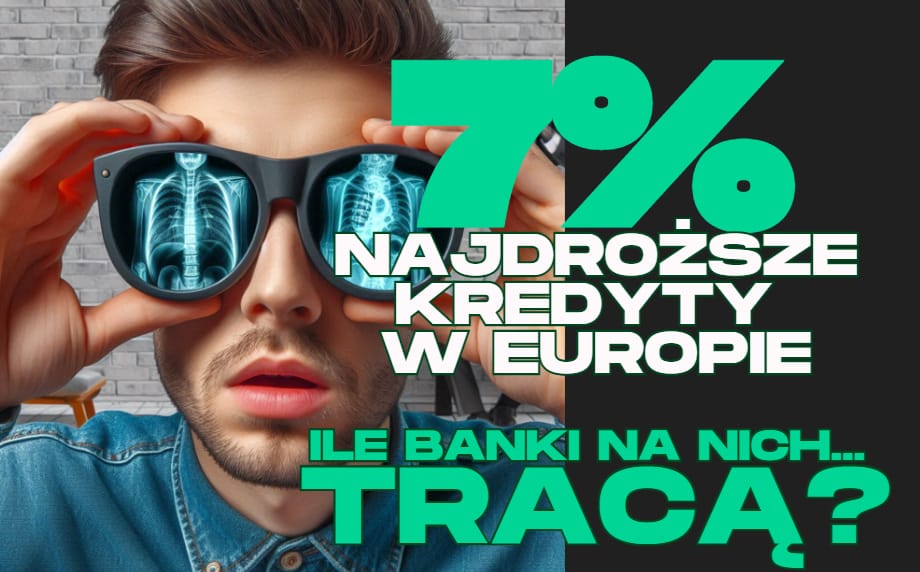 Mamy najdroższe kredyty hipoteczne w Europie. Co miesiąc średnio 1000 zł „nadmiarowych” odsetek. Oni obliczyli, że te kredyty bankom się… nie opłacają