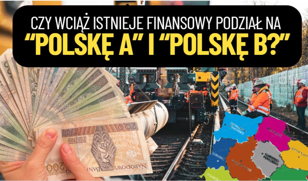 Polska się bogaci. Ale czy wreszcie udało nam się zasypać finansowy podział na Polskę A i B? W którym regionie Polski najchętniej idziemy do pracy?