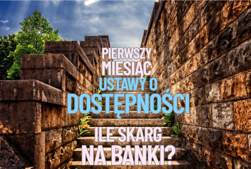 pierwszy miesiąc ustawy o dostępności - na zdjęciu schody