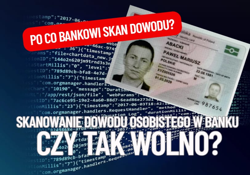 „Bez skanu dowodu nic tu pan nie załatwi”. Pracownica banku poprosiła klienta o dowód do zeskanowania, bo „taka polityka”. I kto tu nie zna zasad?