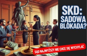 SKD sądowa blokada