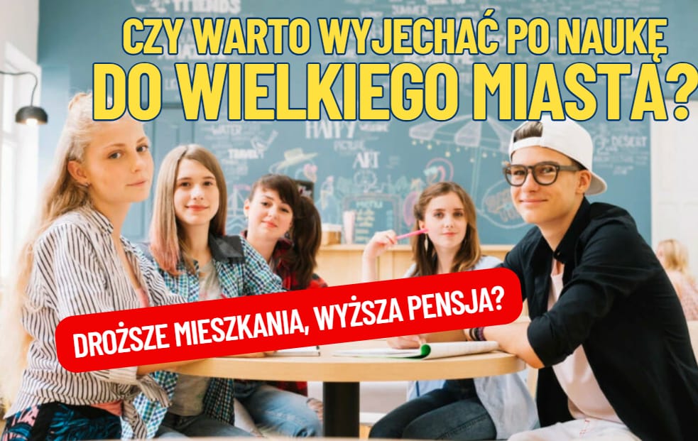 PISA mówi: w wielkim mieście lepsza edukacja. Czy warto zamieszkać w Warszawie, żeby zapewnić dziecku lepszą pensję? Kiedy to może się zwrócić?