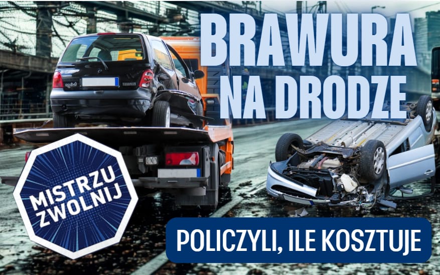Ile kosztuje nas drogowa brawura? Podliczyli koszty zbyt szybkiej jazdy w skali kraju. Jak „zaoszczędzić” życie i pieniądze? Technologia na pomoc