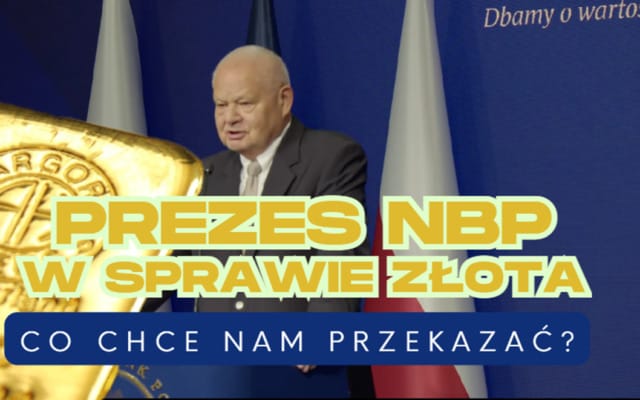 prezes nbp w sprawie złota