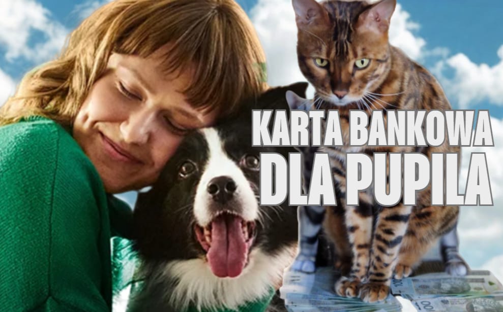 Masz psa albo kota? Ten bank ma dla Ciebie specjalną kartę. 400 zł na zachętę, darmowe wizyty u weterynarza, zniżki na zakupy karmy. Co Burek na to?
