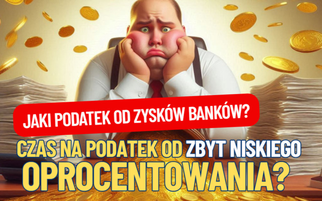 Czy prezydent zatwierdziłby podatek od… zbyt niskiego oprocentowania depozytów? Czytelnik pyta: „dlaczego to zawsze oszczędzający ponoszą koszty?”