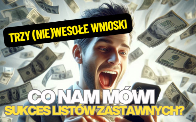 Listy zastawne dla inwestorów indywidualnych rozeszły się na pniu. Największa mobilizacja pieniędzy w historii. Co nam to mówi?
