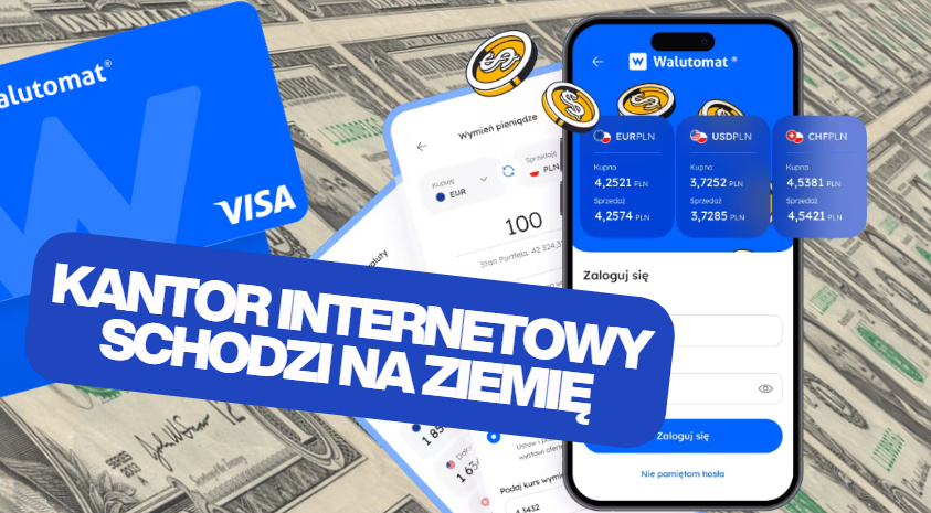 Znana platforma do wymiany walut „schodzi na ziemię”. Cyfrowy portfel w aplikacji, karta wielowalutowa i rachunek dla obcokrajowca