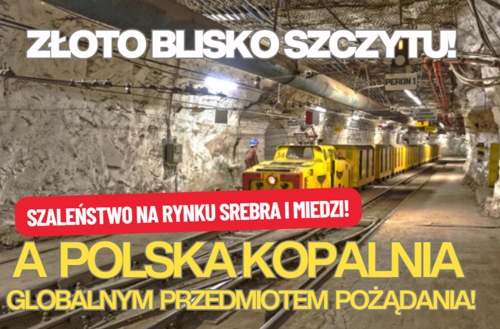 Absolutne szaleństwo na rynku srebra i… miedzi. Udziały w polskiej kopalni globalnym przedmiotem pożądania!