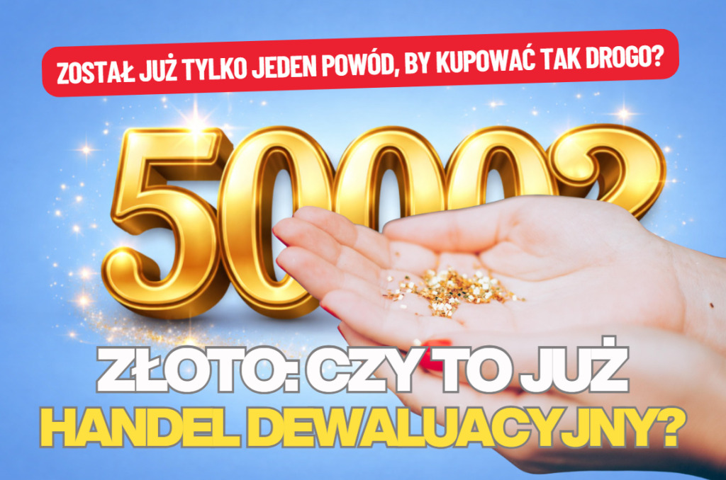 Cena uncji złota zbliża się do 5 000 dolarów. Niektórym inwestorom drżą ręce. Zwolennicy złota mówią: „to handel dewaluacyjny”. O co chodzi?