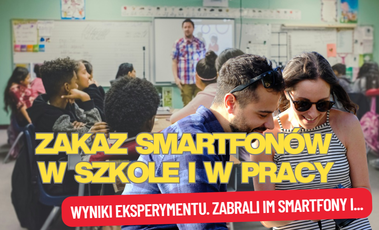 Rząd chce zakazać telefonów w szkołach. Oni sprawdzili, jak to się odbija na efektach nauki w szkole. A gdyby zabronić telefonów w… biurach?