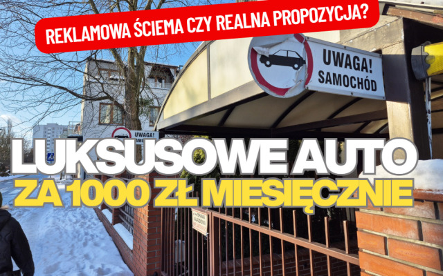 drogie auto z niską ratą