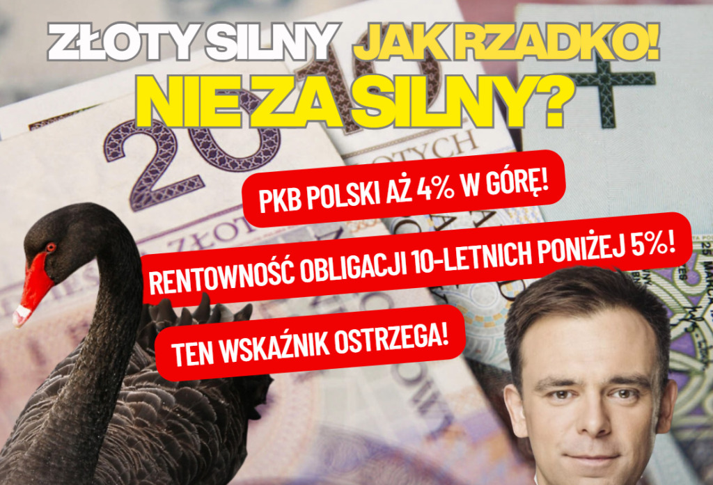 Gospodarka przyspiesza, oprocentowanie polskich obligacji spada, złoty silny jak (prawie) nigdy. Czy za euro będziemy płacić mniej niż 4 zł?