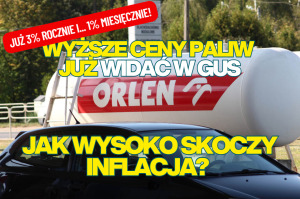 ceny paliw widać w gus
