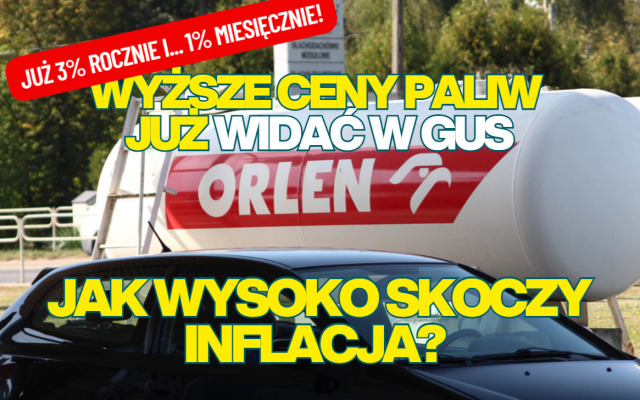 ceny paliw widać w gus