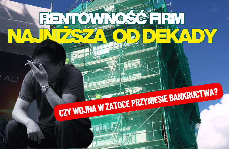 Jak wojna na Bliskim Wschodzie wpłynie na kondycję polskich firm? Analitycy ostrzegają: już dziś mają najniższą rentowność od dekady!