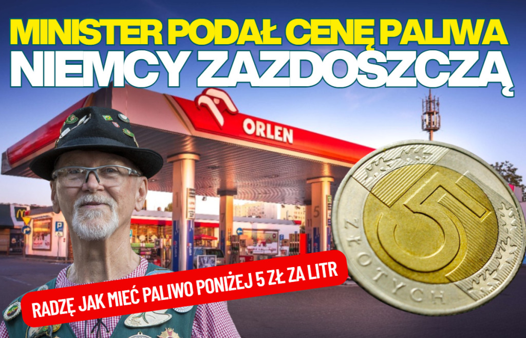 Minister ogłosił jaka będzie maksymalna cena paliwa na stacjach. Każdy nam teraz zazdrości, a najbardziej Niemcy. Radzę jak jeździć płacąc… 4,90 zł za litr