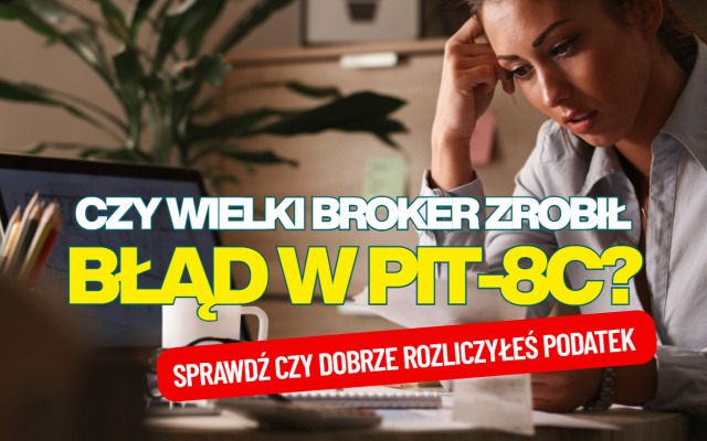 XTB PIT błąd