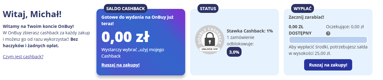 Cashback OnBuy