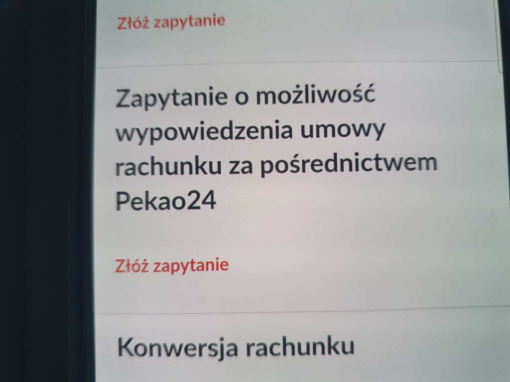 Jak zamknąć konto w Pekao?