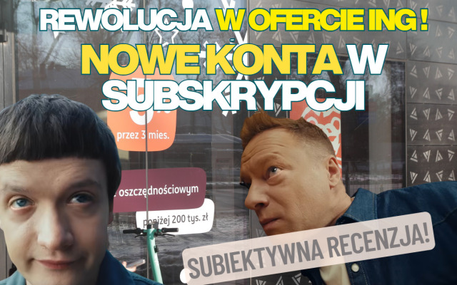 Jeden z największych banków zrobił rewolucję w ofercie! Cztery nowe konta w subskrypcji. A ceny? Dają po oczach. Stoi za tym pewien sprytny plan