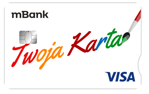 mBank karta Visa Foto