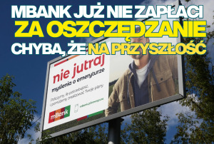 mbank już nie zapłaci za oszczędzanie