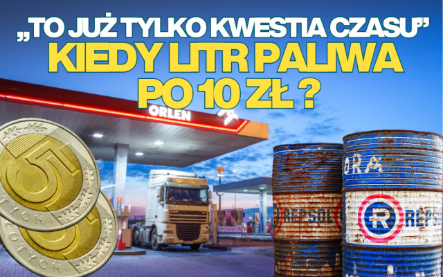 „Benzyna po 10 zł za litr to może być tylko kwestia czasu” – obawiają się niektórzy analitycy. Kiedy na stacjach będzie drożej niż w czerwcu 2022 roku?