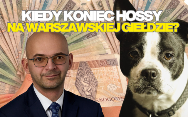 Kiedy koniec hossy na warszawskiej giełdzie? „Jeśli coś ma cztery łapy i szczeka, to jest psem” – mówi jeden z najlepszych analityków. Co prognozuje?