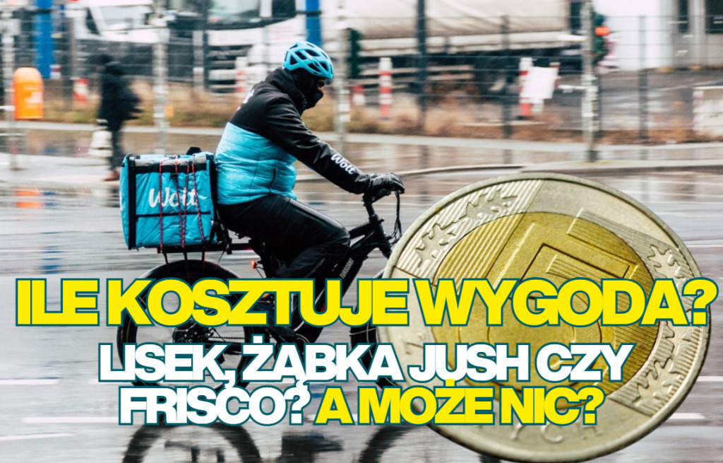 Żabka Jush, Frisco i Lisek czy zwykłe zakupy? Policzyłem, ile kosztuje wygoda zamawiania jedzenia online z dostawą „na już”. Czy jest tego warta?