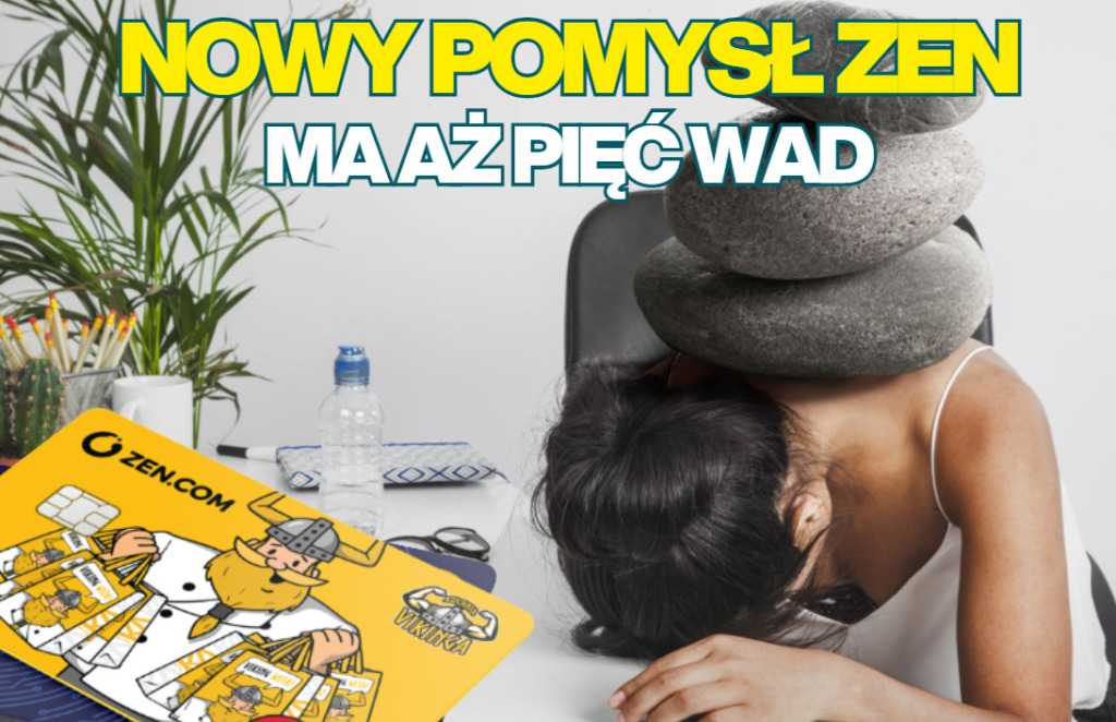 Fintech ZEN wprowadził do oferty karty z wizerunkiem sponsora. Miały być dodatkowe korzyści i prestiż, a jest… pięć wad