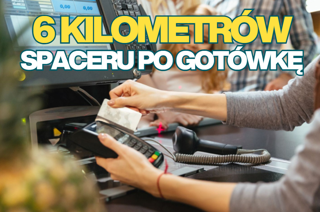 Sześciokilometrowy spacer, by wypłacić gotówkę. Operetkowa historia czytelnika z nieudanym cashbackiem w tle. Ostatecznie: sukces czy klapa?