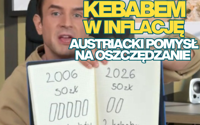 Kebabem w inflację, czyli zachęcają młodych, aby nie zwlekali z inwestycjami. Czy systematyczne inwestowanie już od 10 zł się „sprzeda”?