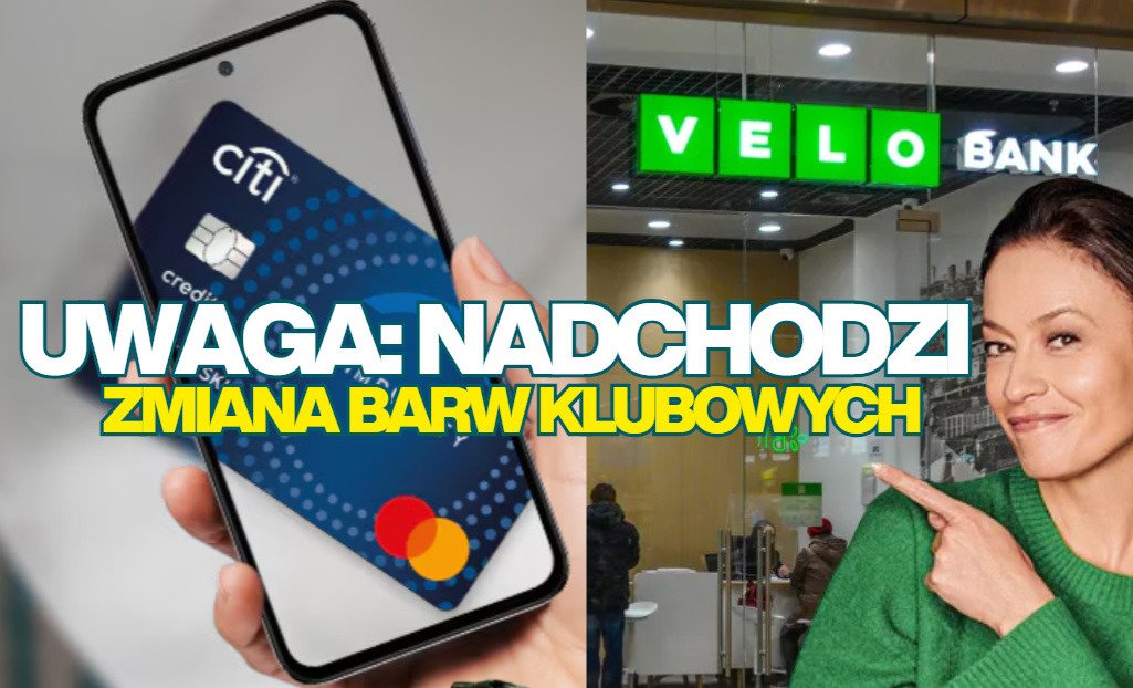 Będzie kolejna bankowa „wędrówka ludów”. Klienci Citi Handlowego dostali informację o tym, kiedy zmienią „barwy klubowe”. Co jeszcze się zmieni?